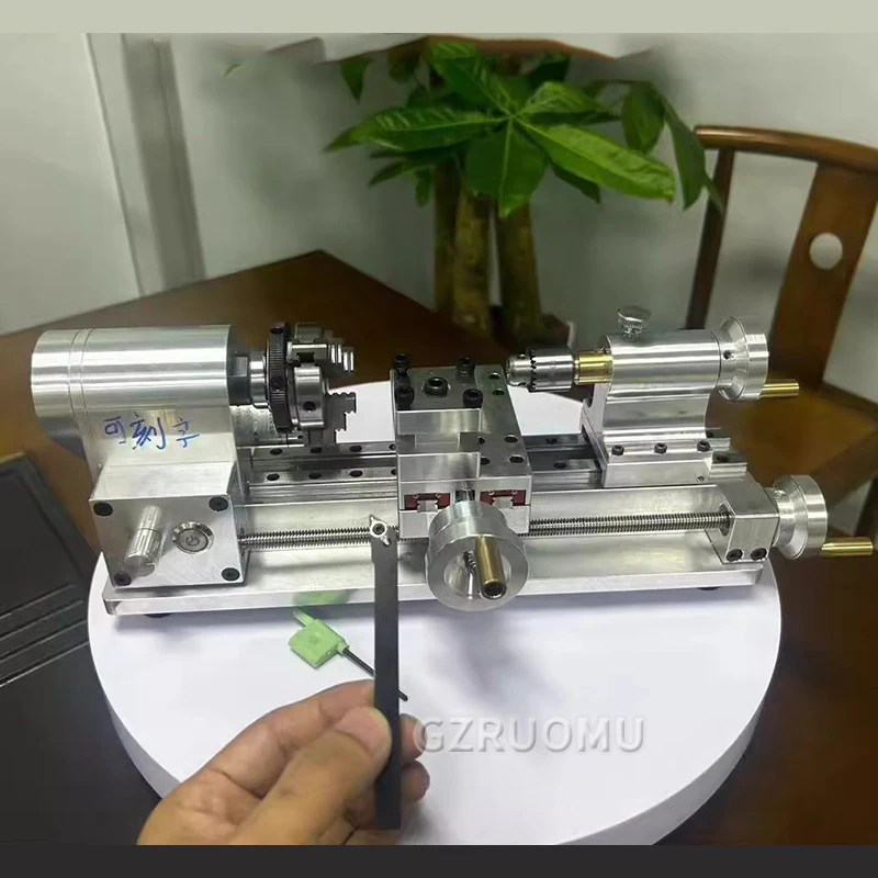 Brake Drum Lathe - DIY Mini Draaibank Multifunctionele Huishoudelijke Houtbewerking