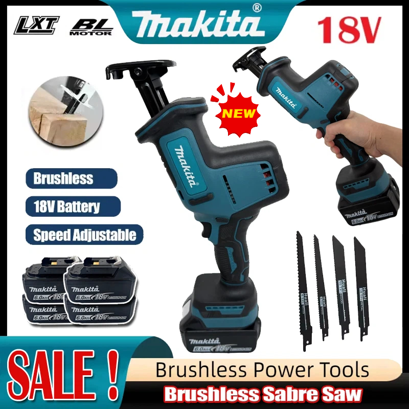 Metal Saw Reciprocating - 2026 Makita Draadloze Borstelloze Reciproczaag Snelheidsregelbare