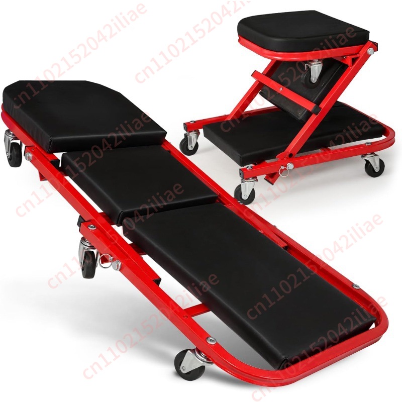 36-inch opvouwbare autoreparat - Garage Creeper Roller recensie en prijs