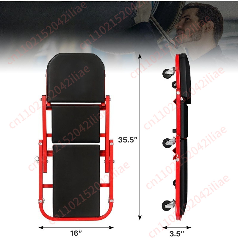 36-inch opvouwbare autoreparat - Garage Creeper Roller recensie en prijs