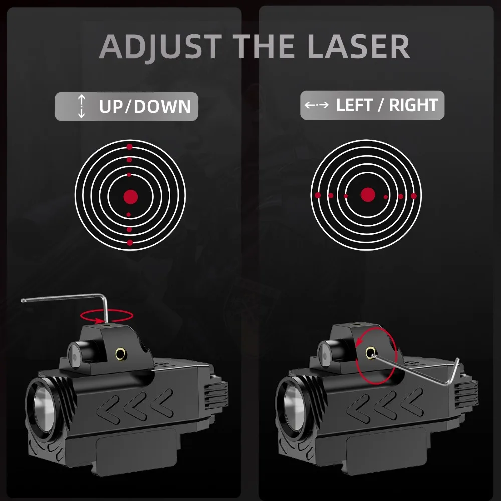 800 Lumen Tactische LED Zaklam - Timing Light Gun recensie en prijs