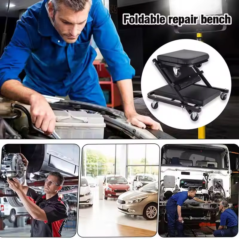 Auto-onderhoud werkbank stoel  - Garage Creeper Roller recensie en prijs