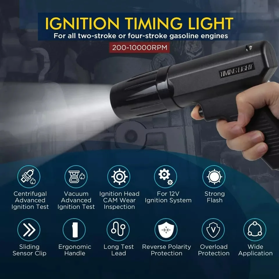 12V Auto Ontsteking Timing Pis - Timing Light Gun recensie en prijs