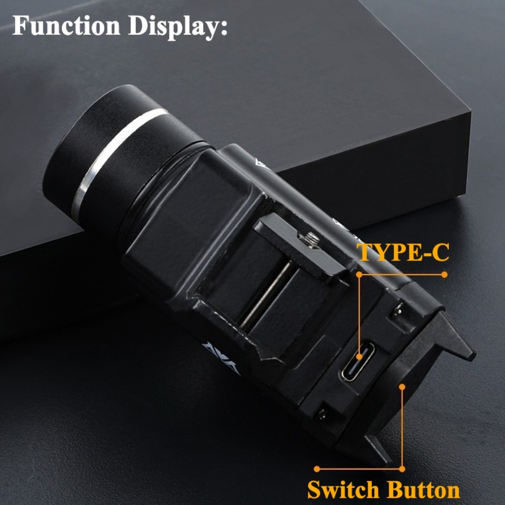 800 Lumen Tactische LED Zaklam - Timing Light Gun recensie en prijs