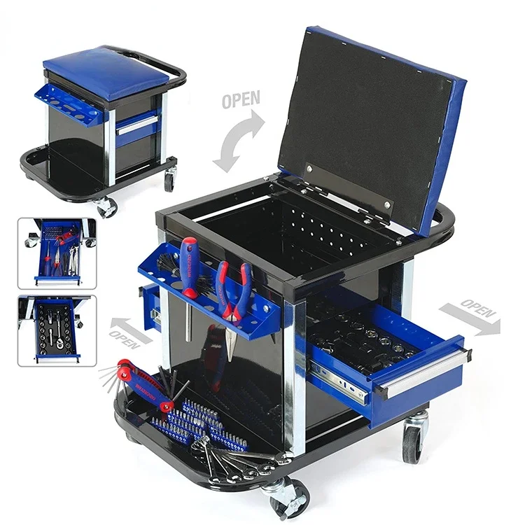 Garage rolbare gereedschapskis - Garage Creeper Roller recensie en prijs