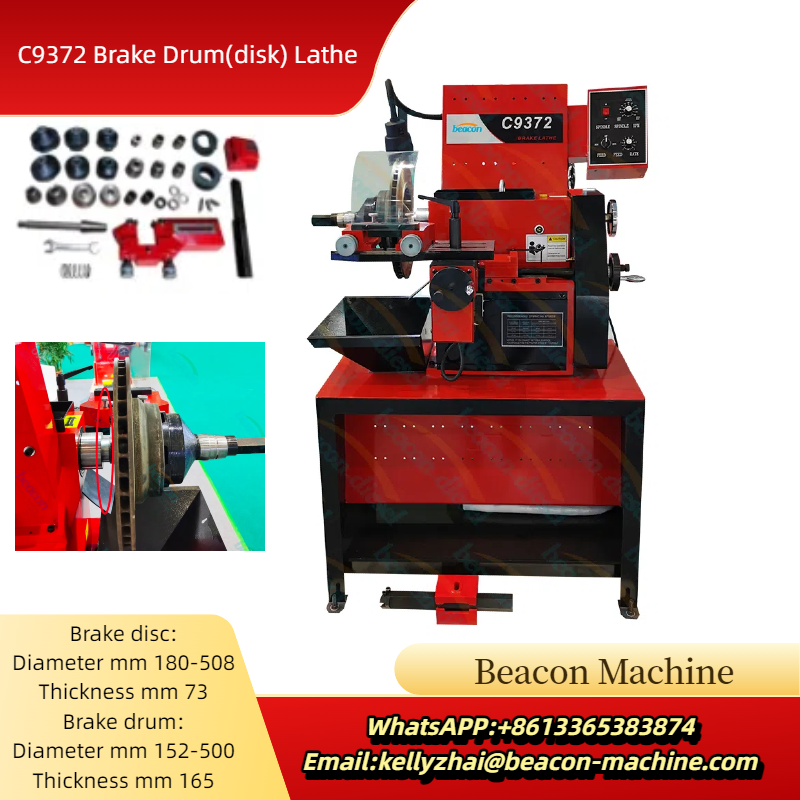 Remschijf- en trommelfreesmach - Brake Drum Lathe recensie en prijs