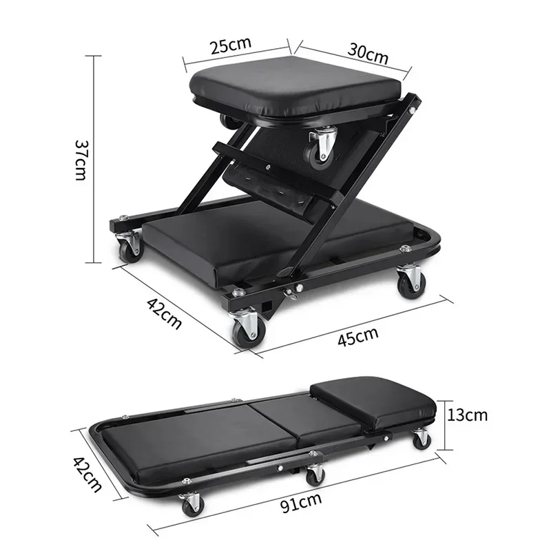 36Inch Opvouwbare Auto Creeper - Garage Creeper Roller recensie en prijs